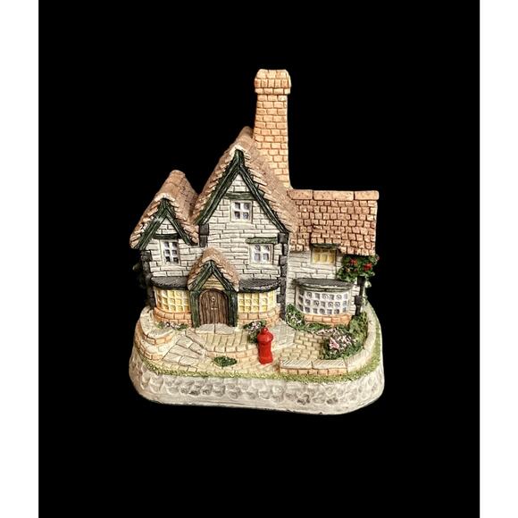 Vintage Village House, 1993 David Winters Cottages The Post Office, Signed - Picture 2 of 5